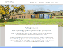 Tablet Screenshot of hawkesarchitecture.co.uk